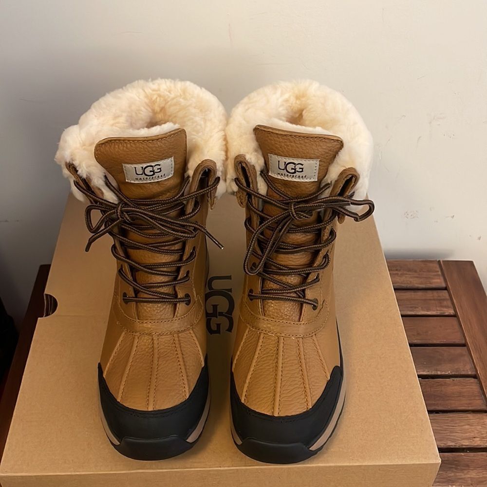 UGG Adirondack III Boots Chestnut USA Women Size 6/UK 4/EU 37 - Picture 5 of 14